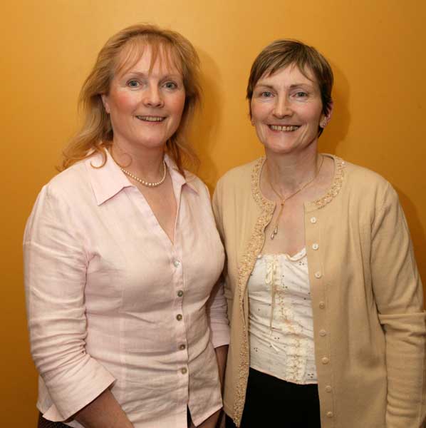 Sisters Margaret McEllin, Manulla and Monica Nevin Hollymount, pictured at the MWR Tsunami Relief Concert in the TF Royal Hotel and Theatre Castlebar. Photo Michael Donnelly 