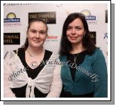 Olivia Nevin, Easkey and Michelle Hanley, Dromore West, Sligo, pictured at "Here & Now "(The Original 80's acts Live in Concert) in the Castlebar Royal Theatre and Event Centre. Photo:  Michael Donnelly