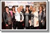 Westport ladies pictured at "Here & Now "(The Original 80's acts Live in Concert) in the Castlebar Royal Theatre and Event Centre, from left: Denise Blaq, Sandra Hyland,  Anne Bentinck, Mary T McDonnell,  Margaret Bourke,  Rose Needham,  Breege Nicolaou,  and Martina Regnolds. Photo:  Michael Donnelly