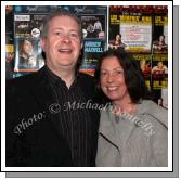 Declan and Sarah Durcan Castlebar, pictured at "Here & Now "(The Original 80's acts Live in Concert) in the Castlebar Royal Theatre and Event Centre. Photo:  Michael Donnelly