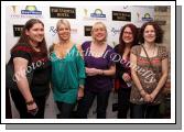 Mullingar Ladies pictured at "Here & Now "(The Original 80's acts Live in Concert) in the Castlebar Royal Theatre and Event Centre, from left: Susan Forde,  Martin Cocoman Rhode, Offaly; Eithne Forde, Marie Forde and Joanne Forde, Mullingar. Photo:  Michael Donnelly