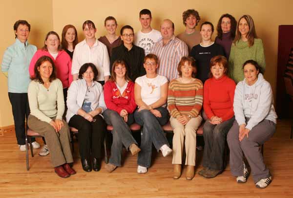 Castlebar Pantomime Sindbad 2006 - The Senior Chorus.  Photo: Michael Donnelly.