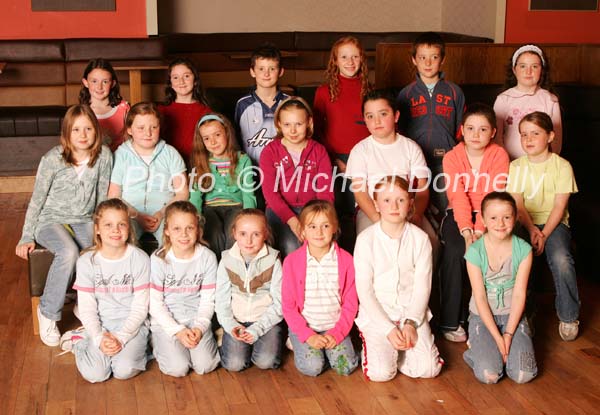 2007 Castlebar Pantomime Little Red Riding Hood, Under 9 years Junior Chorus. Photo:  Michael Donnelly
