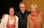 Ann Marie Murphy  Ballina and Marion Foy Ballina pictured with Paul Brady after his concert in the new Royal Theatre Castlebar. Photo Michael Donnelly