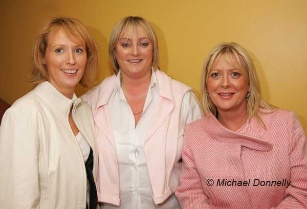 Elaine O'Connor, Audrey Flynn, and Anne O'Loughlin Castlebar pictured at Paul Brady in Concert in the New Royal Theatre, Castlebar. Photo Michael Donnelly