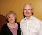 Mairead and Gerry King, Kiltimagh pictured at "Rebecca Storm singing the Barbara Streisand Songbook" in the TF Royal Theatre Castlebar on Sunday night last.   Photo: Michael Donnelly.