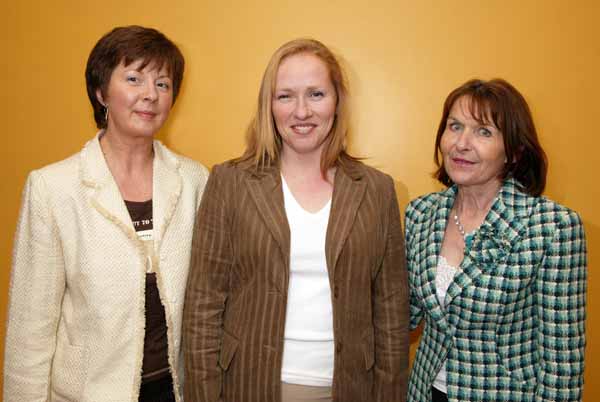 Anne Geraghty and Caroline Conway, Westport,  and Maureen Sammon, Newport, pictured at  the Roger Whittaker Concert in the TF Royal Hotel and Theatre Castlebar. Photo Michael Donnelly