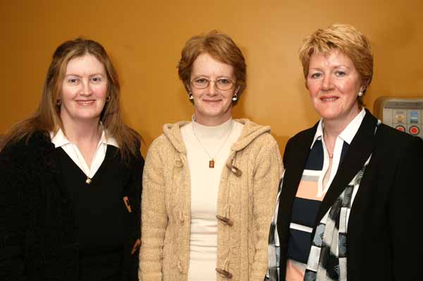 Rose McHale and Kathleen Hennelly, Claremorris and Bernie Ryan, Knock, pictured at  the Roger Whittaker Concert in the TF Royal Hotel and Theatre Castlebar. Photo Michael Donnelly