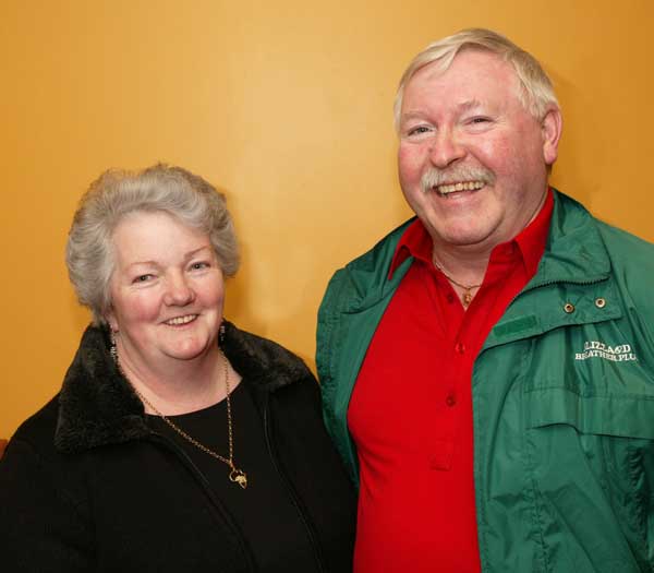 Kathy and Seamus Duffy (Sligo town), pictured at the Roger Whittaker Concert in the TF Royal Hotel and Theatre Castlebar. Photo Michael Donnelly