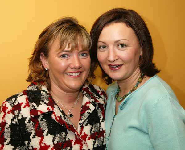 Louisburgh ladies Agnes Cox and Brenda Staunton, pictured at the Roger Whittaker Concert in the TF Royal Hotel and Theatre Castlebar. Photo Michael Donnelly