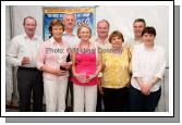 Group from Ballindine area pictured at the Saw Doctors in the TF Royal Theatre Castlebar, from left: Michael Hynes, Ann and Liam McNamara, Bridie and Pat Hickey, Bridie Daly and Ger and Gladys Reilly. Photo:  Michael Donnelly