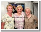 The Gilvarry sisters from Ballymachahola Crossmolina, pictured at the Saw Doctors in the TF Royal Theatre Castlebar, from left: Eileen O'Malley, Ballina; Colete Barrett, Ballymachahola, and Breeda Oliver, Swinford. Photo:  Michael Donnelly