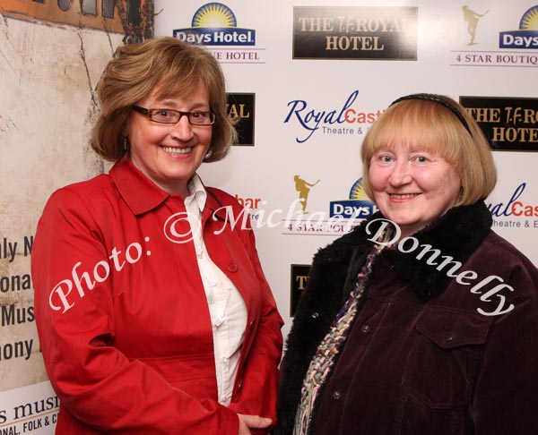 Eileen O'Brien, Kilkelly and Mary Tiernan Ballinrobe pictured at The High Kings in the TF Royal Theatre Castlebar. Photo:  Michael Donnelly