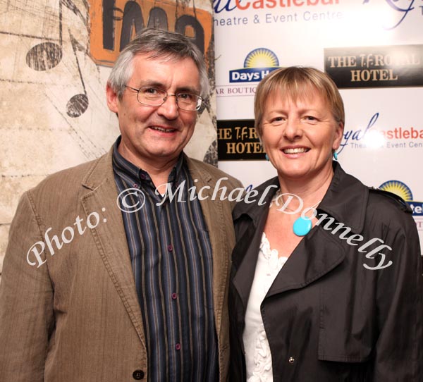 Martin and Agnes Larkin, Clogher Claremorris pictured at The High Kings in the TF Royal Theatre Castlebar. Photo:  Michael Donnelly