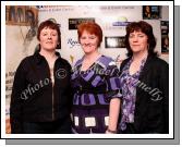 Teresa Nealon Tourlestrane pictured  with her sisters Maureen Moran, Westport  and Attracta Nealon Tourlestrane, Co Sligo at The High Kings in the TF Royal Theatre Castlebar. Photo:  Michael Donnelly
 
