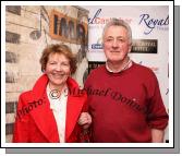 Una and Padraig Woolley, Claremorris, pictured at The High Kings in the TF Royal Theatre Castlebar. Photo:  Michael Donnelly