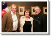 Michael and Ann Moran, Kiltimagh, pictured  with Fr Paddy Kilcoyne at the Ruby anniversary Celebrations of his Ordination in The Park Hotel, Kiltimagh. Photo:  Michael Donnelly