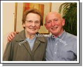 Nell Jordan and her nephew  Thomas Malee, pictured at the Ruby anniversary Celebrations of Fr Paddy Kilcoyne's Ordination in The Park Hotel, Kiltimagh. Photo:  Michael Donnelly