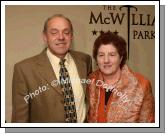 Mattie and Margaret Murphy, Shrule, pictured in the McWilliam Park Hotel Claremmorris at the "Hometown Tribute to Michael Commins  celebrating 30 years of service to the Irish showbiz scene as journalist, broadcaster and songwriter. Photo:  Michael Donnelly