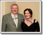 John Joe and Marian Bourke Kilkenny Cross Castlebar pictured at "Big Tom" in the McWilliam Park Hotel, Claremorris at the "Hometown Tribute to Michael Commins  celebrating 30 years of service to the Irish showbiz scene as journalist, broadcaster and songwriter. Photo:  Michael Donnelly