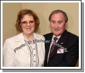 Ann Gilmore Ballindine and Jackie Coogan Tubbercurry pictured at "Big Tom" in the McWilliam Park Hotel, Claremorris at the "Hometown Tribute to Michael Commins  celebrating 30 years of service to the Irish showbiz scene as journalist, broadcaster and songwriter. Photo:  Michael Donnelly