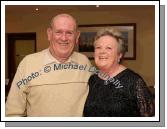 Frank and Teresa Hynes, Hollymount, pictured at "Big Tom" in the McWilliam Park Hotel, Claremorris at the "Hometown Tribute to Michael Commins  celebrating 30 years of service to the Irish showbiz scene as journalist, broadcaster and songwriter. Photo:  Michael Donnelly