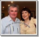 Pat and Mary Coleman, Carradine House Claremorris, pictured at "Big Tom" in the McWilliam Park Hotel, Claremorris at the "Hometown Tribute to Michael Commins  celebrating 30 years of service to the Irish showbiz scene as journalist, broadcaster and songwriter. Photo:  Michael Donnelly