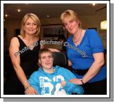 Mary Anne Durcan, Gary Durcan and Ann Thornton, Castlebar pictured at "Big Tom" in the McWilliam Park Hotel, Claremorris at the "Hometown Tribute to Michael Commins  celebrating 30 years of service to the Irish showbiz scene as journalist, broadcaster and songwriter, Photo:  Michael Donnelly