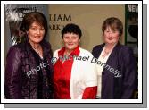 Swinford Ladies pictured in the McWilliam Park Hotel, Claremorris at the "Hometown Tribute to Michael Commins  celebrating 30 years of service to the Irish showbiz scene as journalist, broadcaster and songwriter, from left: Mary Tierney, Frances Ryan and Mary Kelly.Photo:  Michael Donnelly