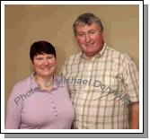 Mary and Eugene McCloskey, Kilcar, Co Donegal pictured at  "Big Tom" in the McWilliam Park Hotel, Claremorris at the "Hometown Tribute to Michael Commins  celebrating 30 years of service to the Irish showbiz scene as journalist, broadcaster and songwriter. Photo:  Michael Donnelly

