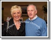 Margaret Jennings and Sean Langan Westport pictured in the McWilliam Park Hotel, Claremorris at the "Hometown Tribute" to Michael Commins. Photo:  Michael Donnelly