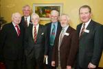 Pictured at Muintir Maigh Eo Gallimh 35th Annual Dinner Dance in the Sacre Coeur Hotel Salthill Galway from left: John Walkin Ballina Andy Dunleavy, Crossmolina/ Galway Donal Downes Castlebar /Galway, George Henry, Sean Heneghan  and Frank Gaughan Belmullet. Photo Michael Donnelly 