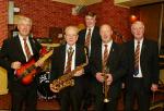 Brose Walsh Band who played at Muintir Maigh Eo Gallimh 35th Annual dinner Dance in the Sacre Coeur Hotel Salthill Galway. Photo Michael Donnelly