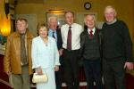 Pictured at Muintir Maigh Eo Gallimh 35th Annual dinner Dance in the Sacre Coeur Hotel Salthill Galway from left: Fursey Heneghan Shrule, Carmel Heneghan, Frank Fitzgerald  Pat Farragher  Paddy Moran  and Eugene Dunleavy, Sacre Couer Hotel. Photo Michael Donnelly
