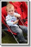 Shay Sweeney, The Neale, enjoying a biscuit at Roundfort Agricultural Show. Photo:  Michael Donnelly