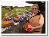 Teresa Hynes, Cahir Hollymount with her prizewinng baking at  Roundfort Agricultural Show. Photo:  Michael Donnelly