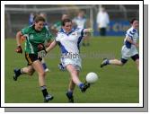 St Josephs captain Aoife Conroy in attack mode in the Cumann Peil Gael na mBan Pat the Baker Post Primary Schools All Ireland Senior Final 2007 in Cusack Park Ennis. Photo:  Michael Donnelly