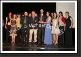 Guest of Honour Paul McGrath presents the Club Team of the Year to Ballina Town Ladies at the Western People Mayo Sports Awards 2006 presentation in the TF Royal Theatre Castlebar. Photo:  Michael Donnelly