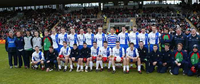 Ballina Stephenites who defeated Kilmurry Ibrickane (Co Clare) in the AIB All-Ireland Club Football Championship semi-final at Pearse Stadium Salthill. Photo Michael Donnelly