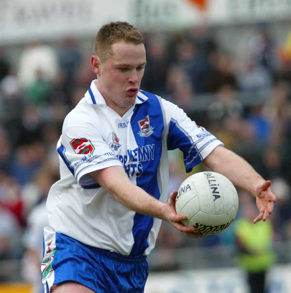 Ger Brady, Ballina Stephenites, who was voted Man of the Match  against  Kilmurry Ibrickane (Co Clare) in the AIB All-Ireland Club Football Championship semi-final at Pearse Stadium Salthill. Photo Michael Donnelly