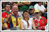 Suporting Mayo and Roscommon in the Final of the Bank of Ireland Senior football Championship 2006 in Croke Park, Photo:  Michael Donnelly.