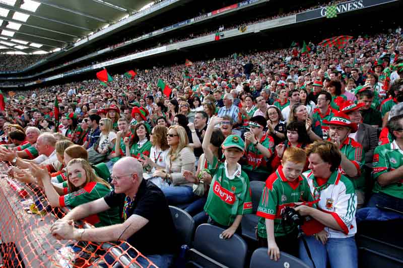 Lower Hogan Stand, Croke Park in the Bank of Ireland Senior football Championship 2006