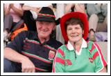 Pictured at the  "Craic on the Track" at Ballinrobe Racecourse on Sunday were Padraic and Margaret Staunton Cloonkeen Castlebar.  Photo: Michael Donnelly.