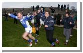 Breaffy celebrate at the final whistle in the Breaffy House and Spa  County Intermediate Football Championship Final in McHale Park Castlebar. Photo: Michael Donnelly