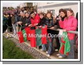 Carnacon supporters at the VHI Healthcare All Ireland Ladies Club Championship Senior Final 2006 at Dromard Co Longford. Photo:  Michael Donnelly
