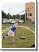 Debra Doherty Kiltane throws the Javelin in Girls U-16 at the Mayo finals of the HSE Community Games in Claremorris. Photo:  Michael Donnelly