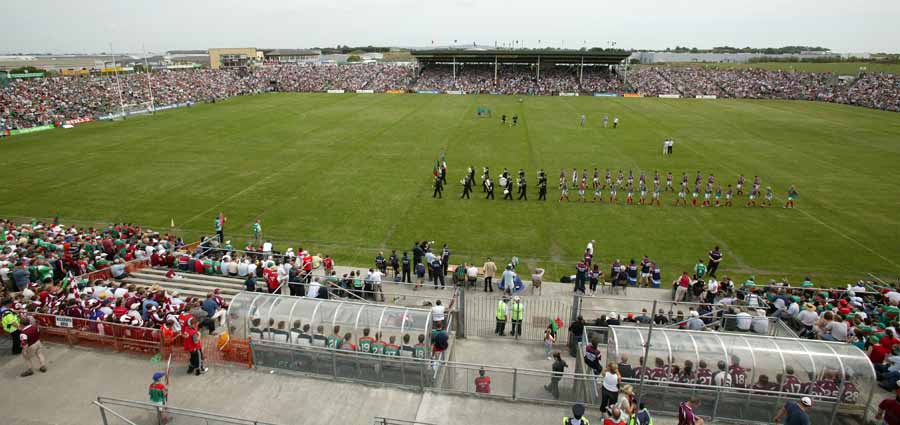 Wide Angle View of McHale Park.