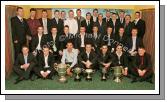 Crossmolina Deel Rovers Junior Team and management pictured at their Dinner Dance in Hiney's Upper Deck, Crossmolina. Photo:  Michael Donnelly