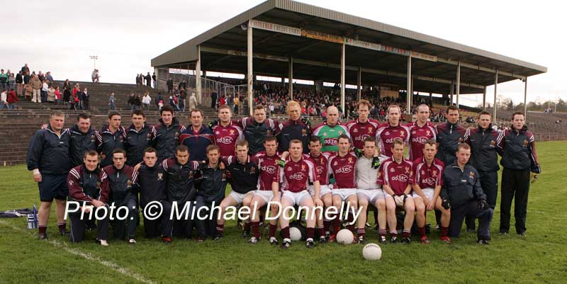  Crossmolina Deel Rovers who defeated Ballaghaderreen in the Lynch Breaffy House Hotel and Spa County Senior Football Final replay in McHale Park Castlebar. Photo:  Michael Donnelly