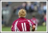 Guess who pictured in the Lynch Breaffy House Hotel and Spa County Senior Football Final replay in McHale Park Castlebar. Photo:  Michael Donnelly